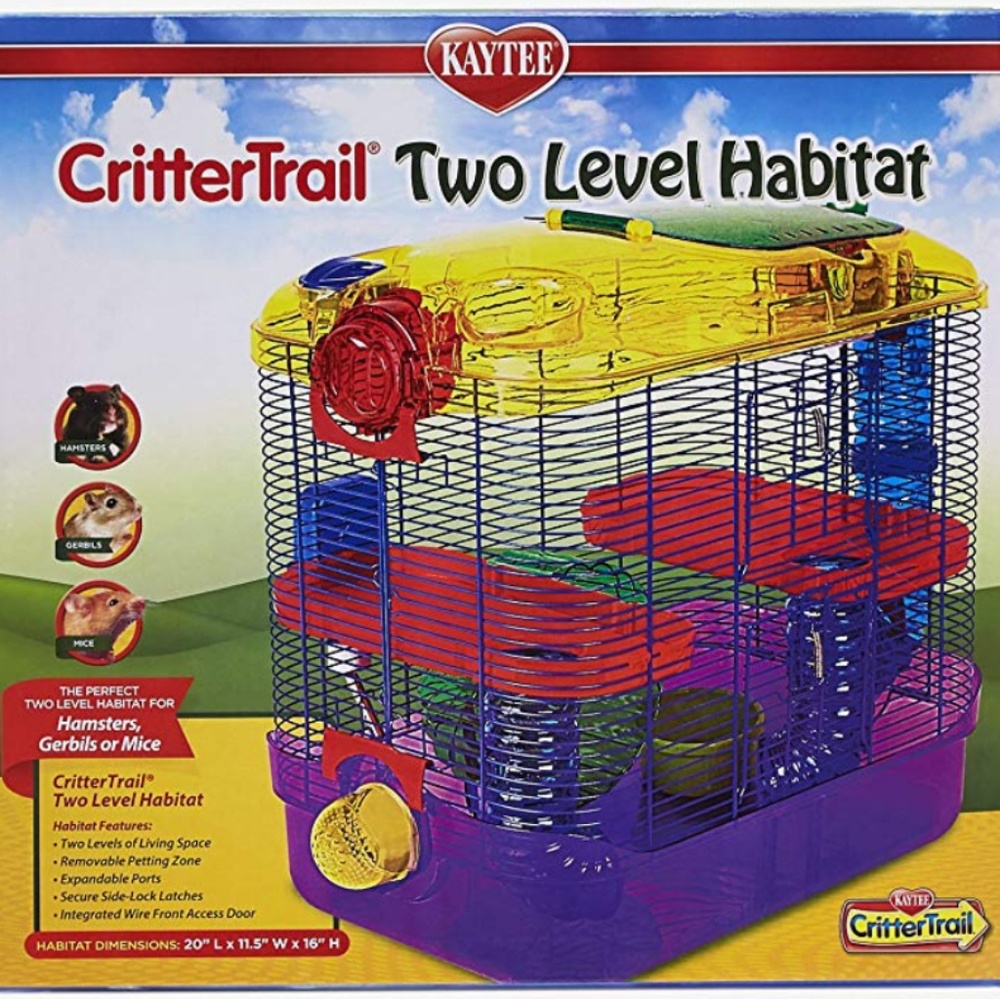 Kaytee CritterTrail 2-Level Habitat Cage